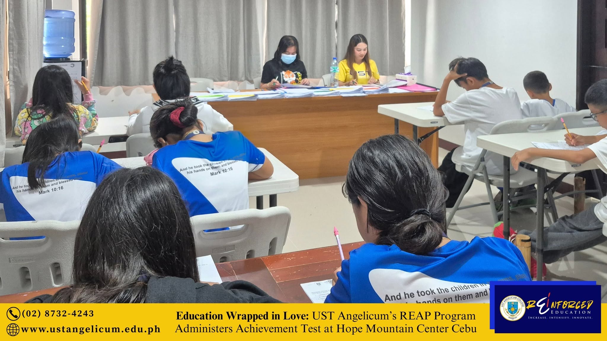 𝐄𝐝𝐮𝐜𝐚𝐭𝐢𝐨𝐧 𝐖𝐫𝐚𝐩𝐩𝐞𝐝 𝐢𝐧 𝐋𝐨𝐯𝐞: 𝐔𝐒𝐓 𝐀𝐧𝐠𝐞𝐥𝐢𝐜𝐮𝐦’𝐬 𝐑𝐄𝐀𝐏 𝐏𝐫𝐨𝐠𝐫𝐚𝐦 𝐀𝐝𝐦𝐢𝐧𝐢𝐬𝐭𝐞𝐫𝐬 𝐀𝐜𝐡𝐢𝐞𝐯𝐞𝐦𝐞𝐧𝐭 𝐓𝐞𝐬𝐭 𝐚𝐭 𝐇𝐨𝐩𝐞 𝐌𝐨𝐮𝐧𝐭𝐚𝐢𝐧 𝐂𝐞𝐧𝐭𝐞𝐫 𝐂𝐞𝐛𝐮